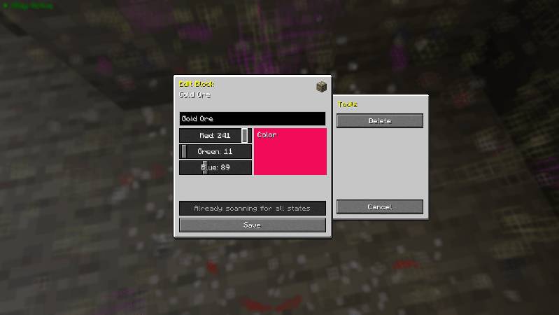 Скриншот мода Advanced XRay (Fabric Edition) #100