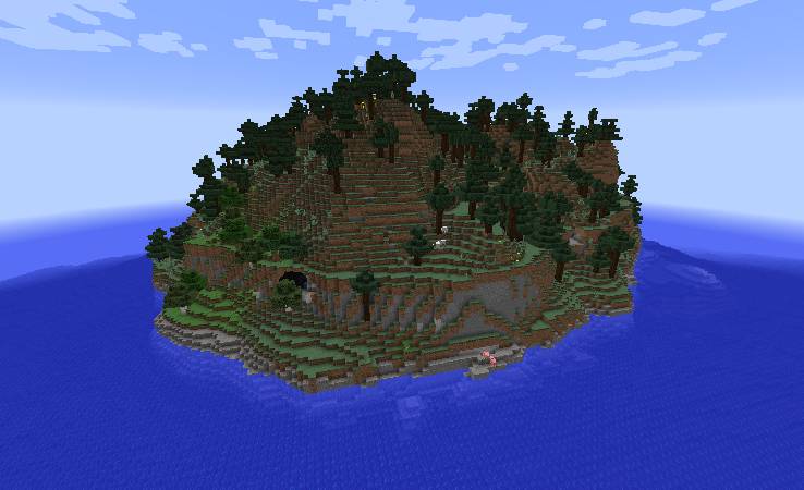 Скриншот мода Alternate Terrain Generation #714