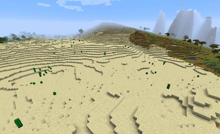 Скриншот мода Alternate Terrain Generation #721