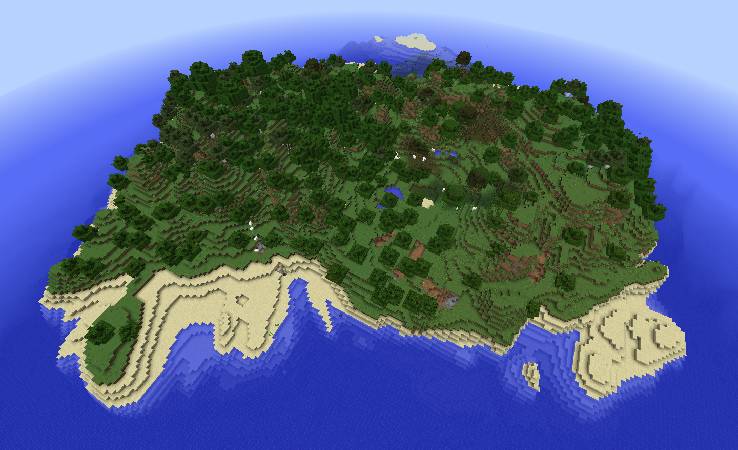 Скриншот мода Alternate Terrain Generation #723