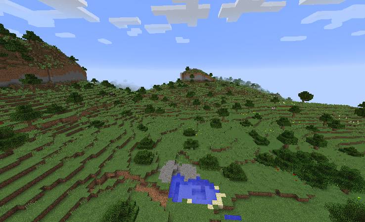 Скриншот мода Alternate Terrain Generation #725