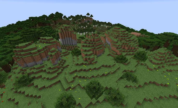 Скриншот мода Alternate Terrain Generation #727