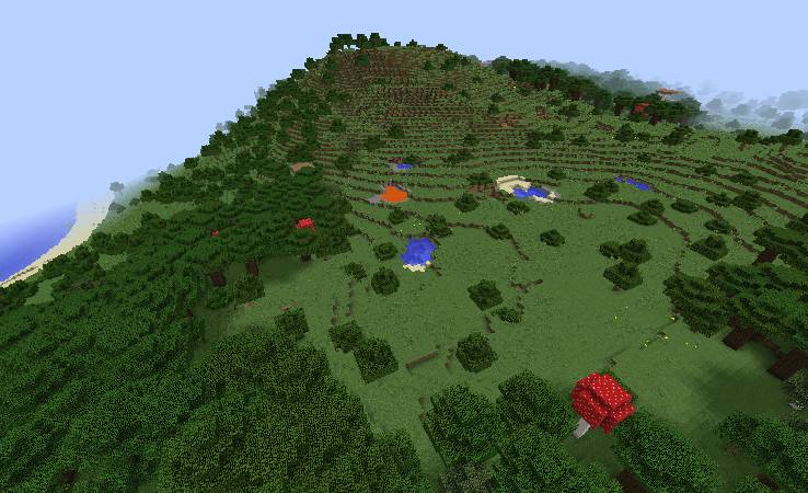 Скриншот мода Alternate Terrain Generation #728