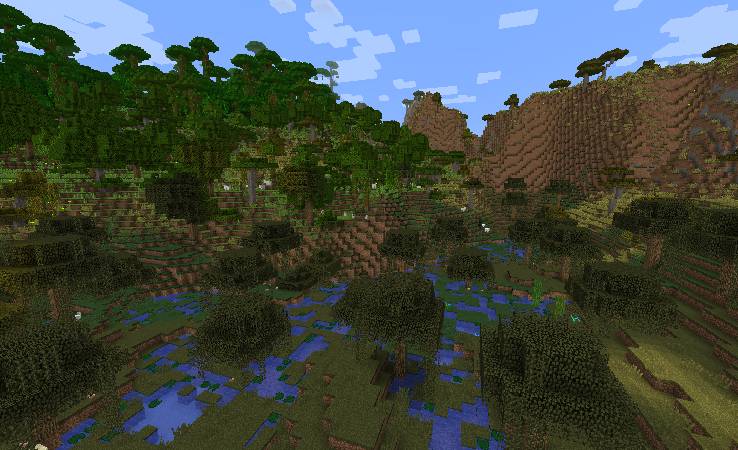 Скриншот мода Alternate Terrain Generation #731