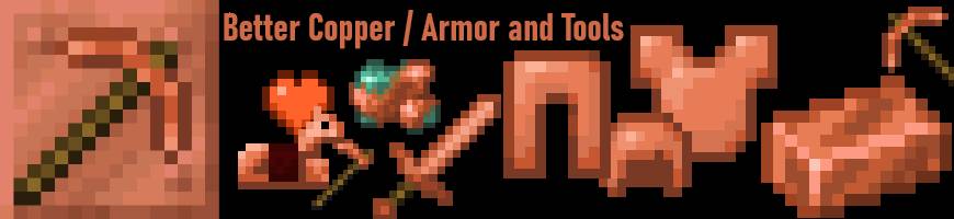 Скриншот мода Better Copper / Armor and Tools #5673
