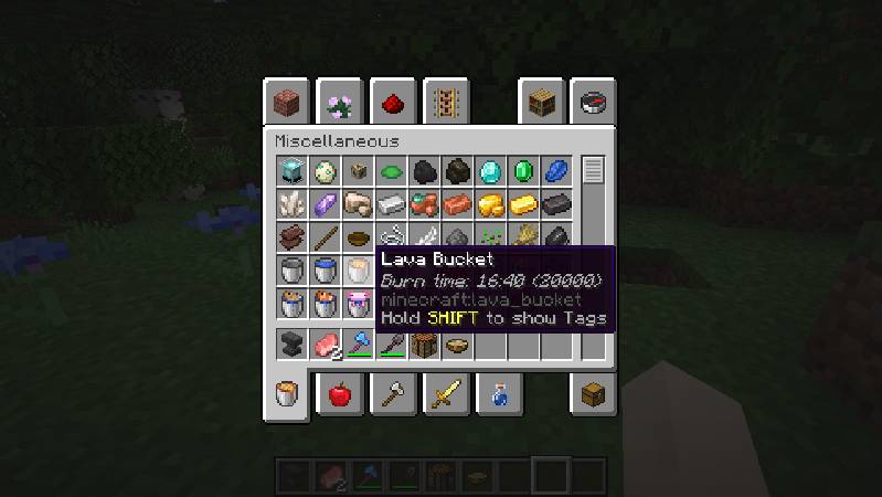 Скриншот мода Better Tag NBT Tips #1158