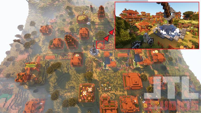 Скриншот мода Better Villages - Fabric #6217