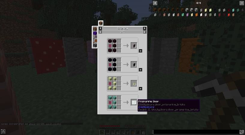 Скриншот мода Blocky Stone Doors #4368