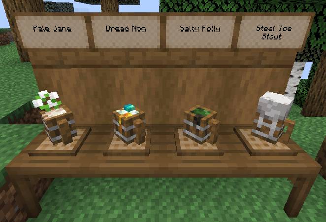 Скриншот мода (Brewin' and Chewin') 3D Tankards #5022