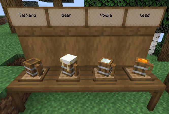 Скриншот мода (Brewin' and Chewin') 3D Tankards #5024