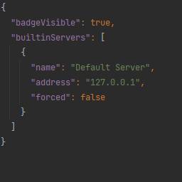 Скриншот мода Builtin Servers #2847