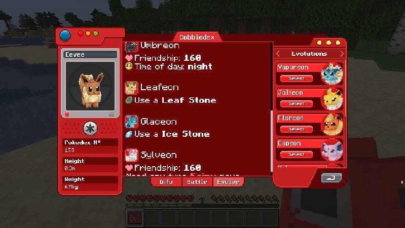 Скриншот мода Cobblemon Pokédex (Cobbledex) #4891