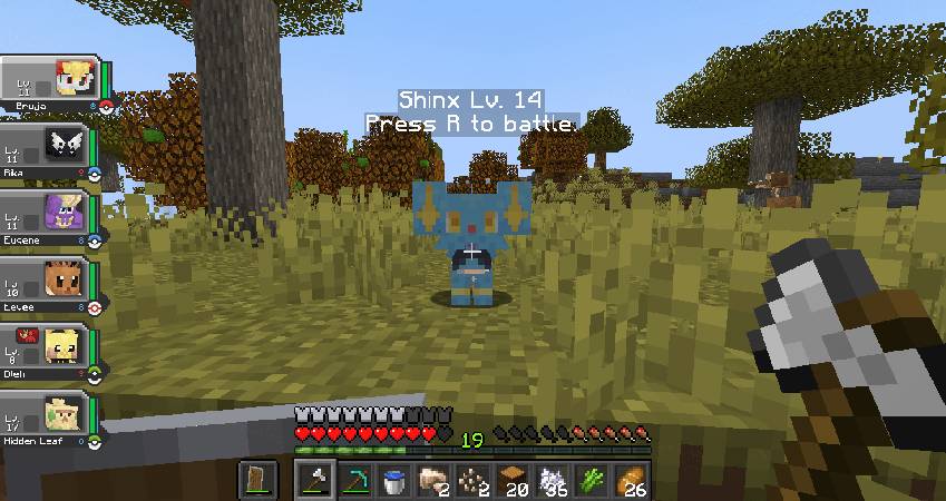 Скриншот мода Cobblemon Official Modpack [Fabric] #2764