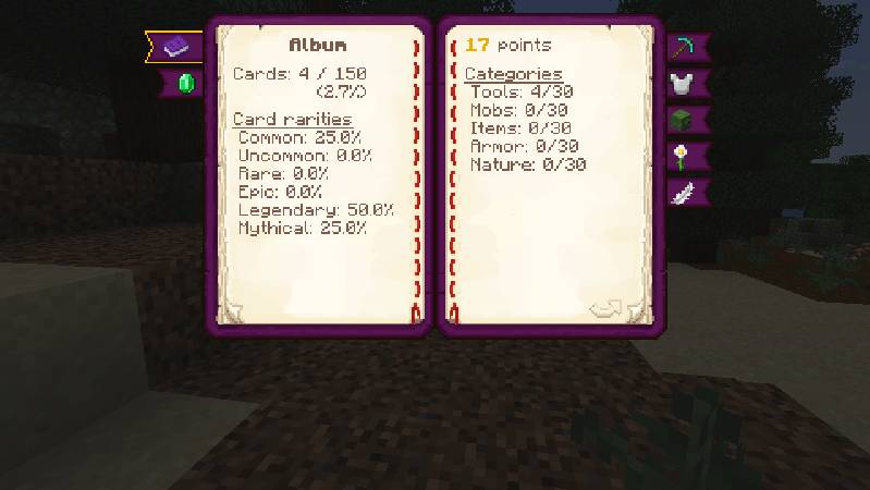 Скриншот мода Collector's Album #1401