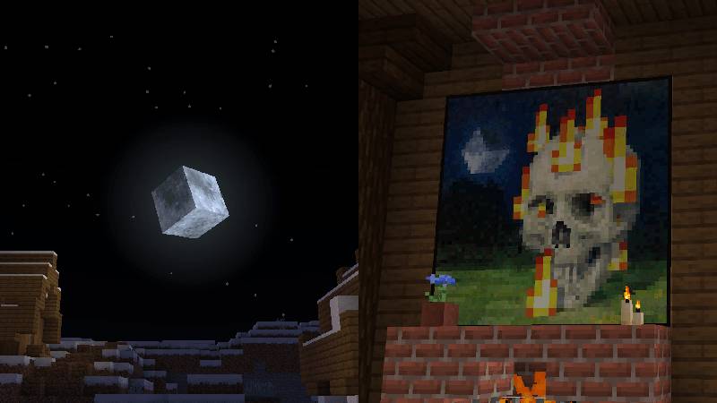 Скриншот мода Cubic Sun & Moon #542