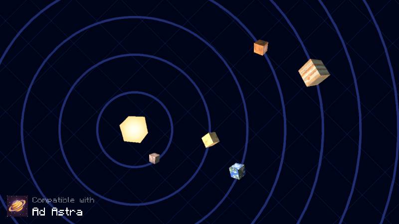 Скриншот мода Cubic Sun & Moon #545