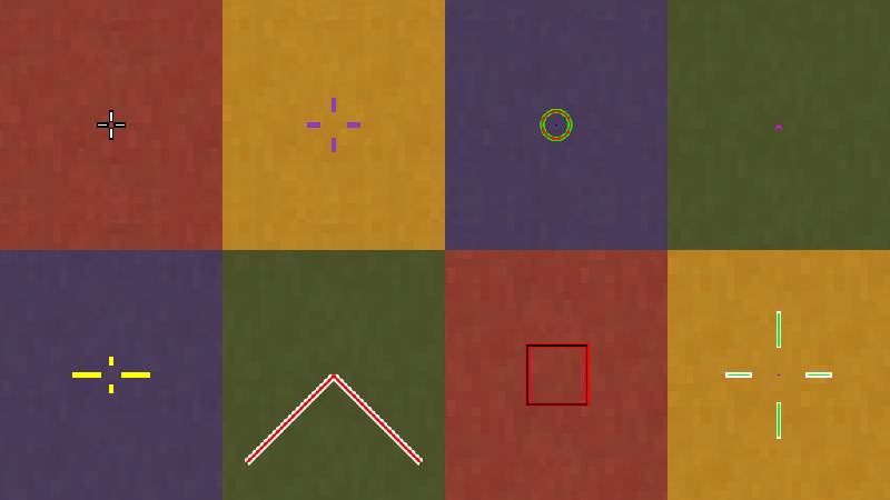 Скриншот мода Custom Crosshair Mod #1471