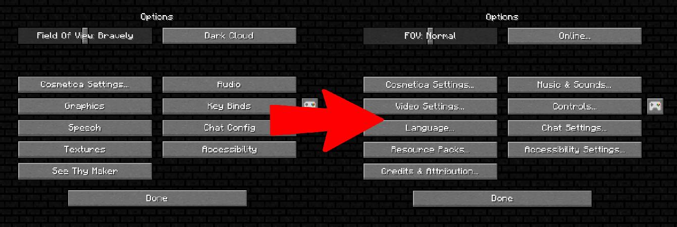 Скриншот мода DarkRPG Reverse Dark Language #1670