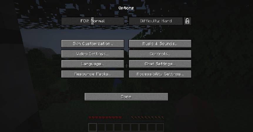 Скриншот мода Difficulty Lock #2103