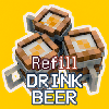 Drink Beer Refill logo
