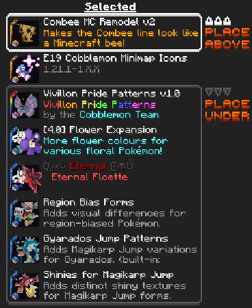 Скриншот мода E19 - Cobblemon Minimap Icons #5629