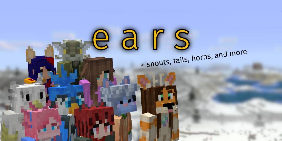 Скриншот мода Ears (+ Snouts/Muzzles, Tails, Horns, Wings, and More) #5987