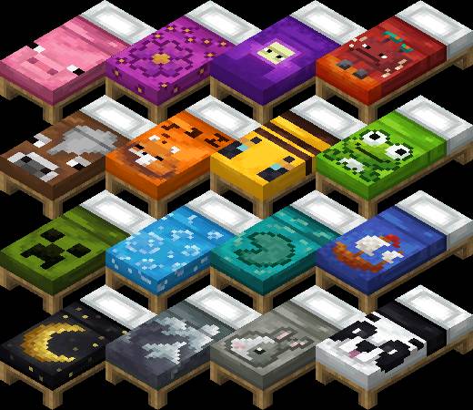 Скриншот мода Fancy Beds #2528