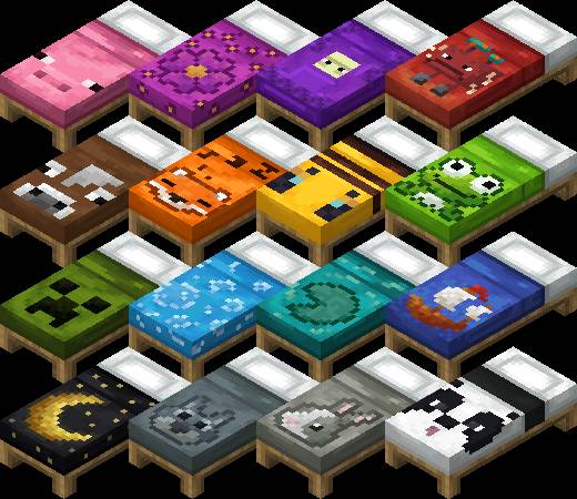 Скриншот мода Fancy Beds #2530