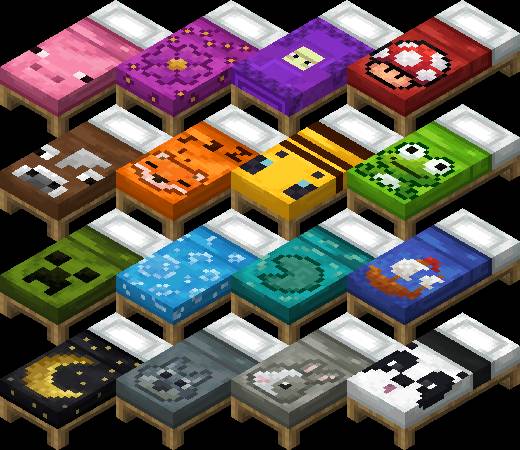 Скриншот мода Fancy Beds #2533