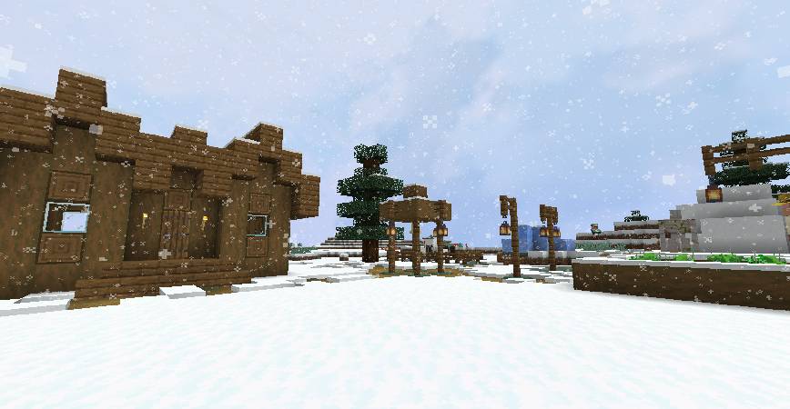 Скриншот мода Fancy Skies - now with custom sky for End dimension #1910