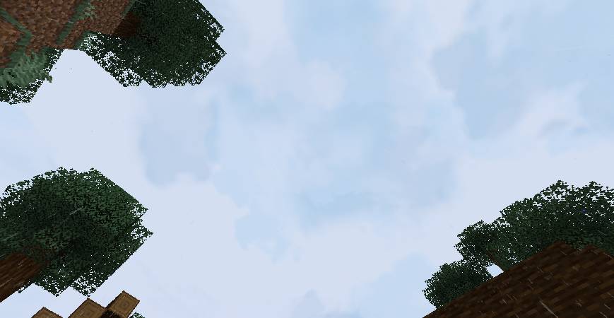 Скриншот мода Fancy Skies - now with custom sky for End dimension #1911
