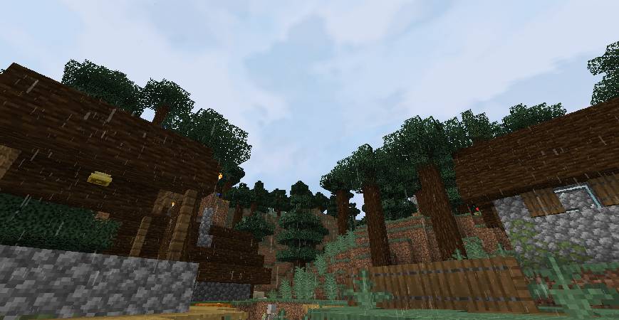 Скриншот мода Fancy Skies - now with custom sky for End dimension #1912