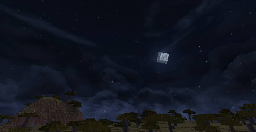 Скриншот мода Fancy Skies - now with custom sky for End dimension #1913