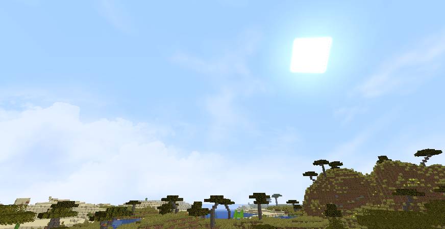 Скриншот мода Fancy Skies - now with custom sky for End dimension #1914