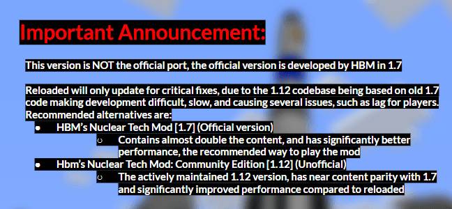 Скриншот мода Hbm's Nuclear Tech Mod Reloaded #5492