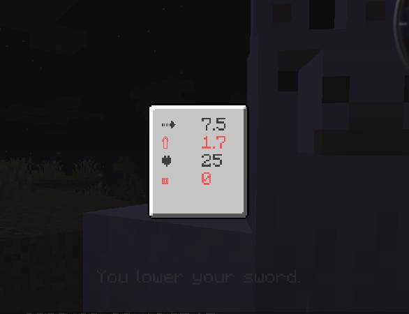 Скриншот мода Horse Stats Vanilla (Fabric) #5196