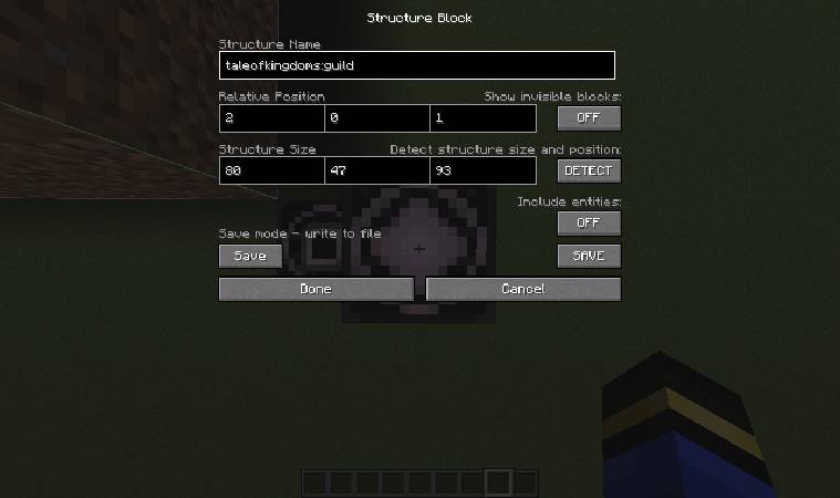 Скриншот мода Huge Structure Blocks [Fabric & Forge] #532