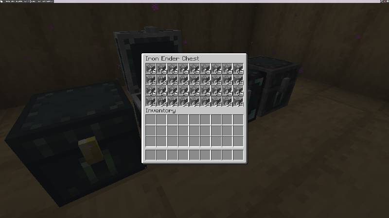 Скриншот мода Iron Ender Chests #4795