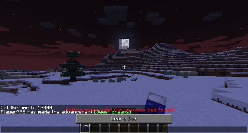 Скриншот мода Just Sleep #3546