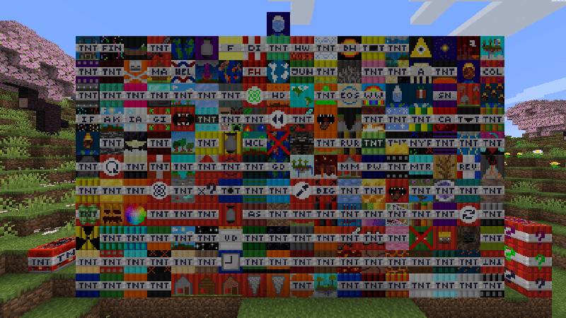 Скриншот мода Lucky TNT Mod (Too Much TNT) #2863