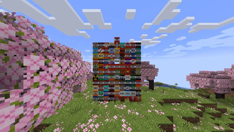 Скриншот мода Lucky TNT Mod (Too Much TNT) #2864