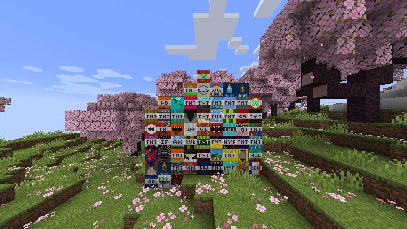 Скриншот мода Lucky TNT Mod (Too Much TNT) #2865