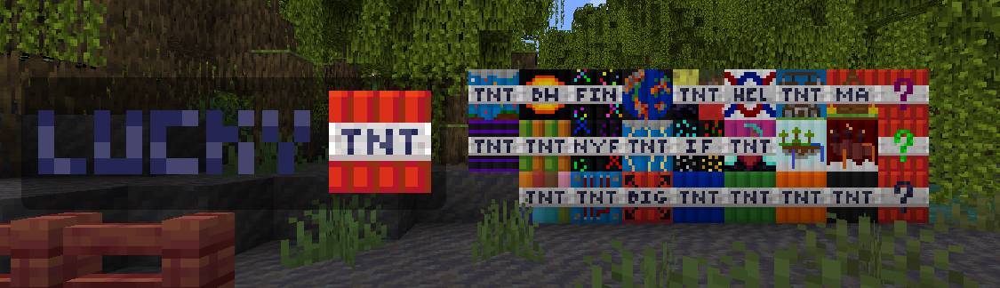 Скриншот мода Lucky TNT Mod (Too Much TNT) #2869