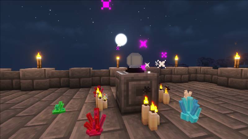 Скриншот мода Magic Vibe Decorations (Crystals, Halloween) #2075