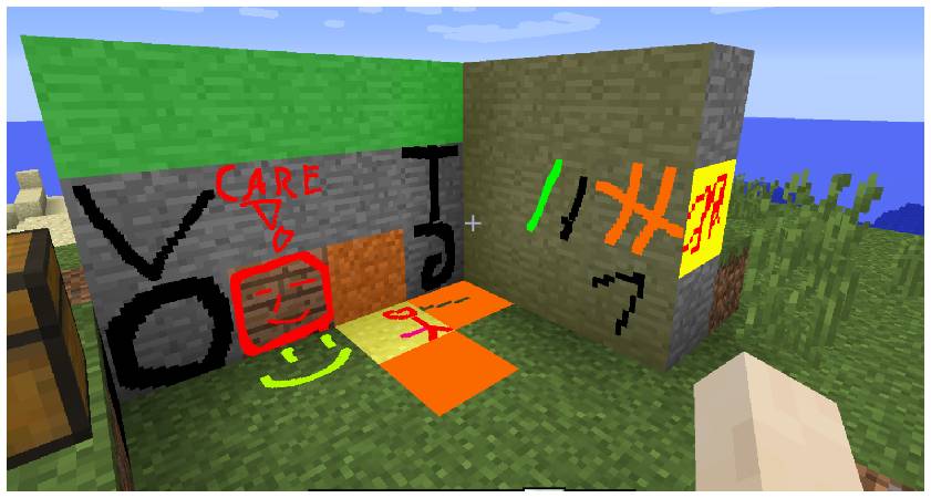 Скриншот мода MC Paint #96