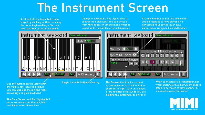 Скриншот мода Musical Instrument Minecraft Interface (MIMI) #5876