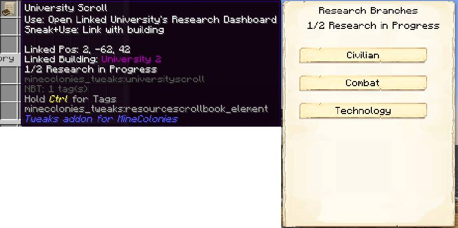 Скриншот мода Tweaks addon for MineColonies #1215