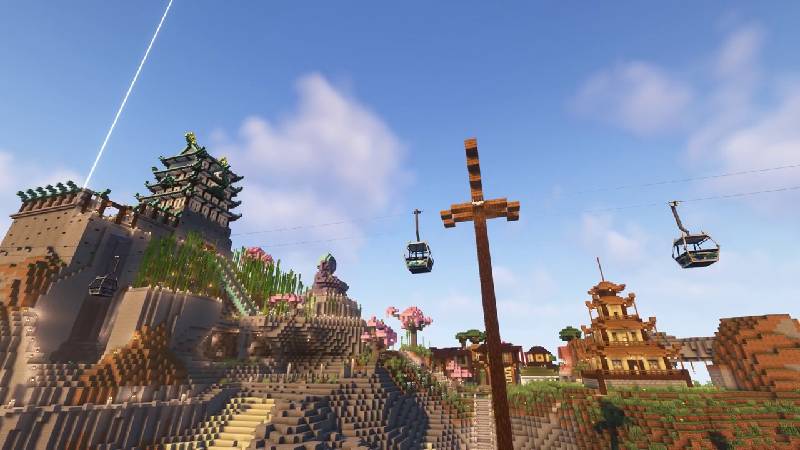 Скриншот мода Minecraft Transit Railway (Automated trains, planes, and more!) #4829