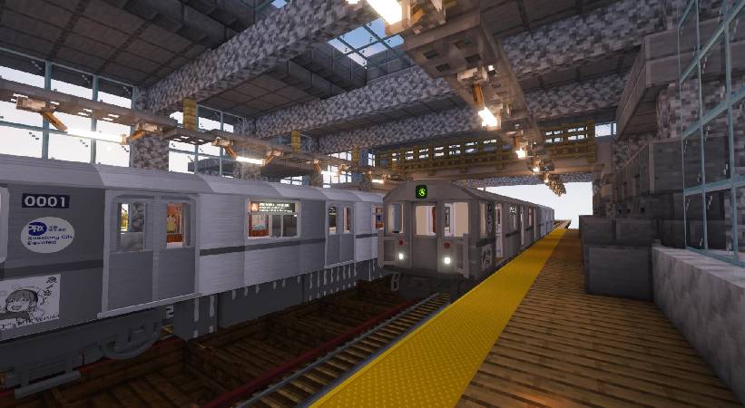 Скриншот мода Minecraft Transit Railway (Automated trains, planes, and more!) #4833