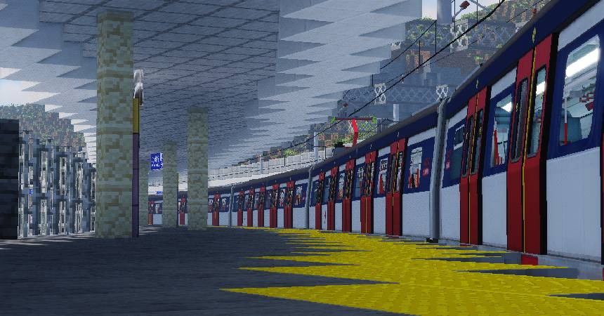 Скриншот мода Minecraft Transit Railway (Automated trains, planes, and more!) #4842